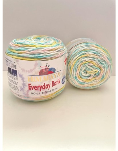 EVERYDAY BATİK 74205 MAVİ SARI EBRULİ