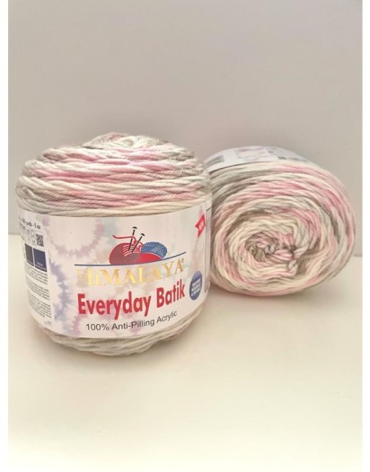 EVERYDAY BATİK 74209 SOFT PEMBE GRİ EBRULİ