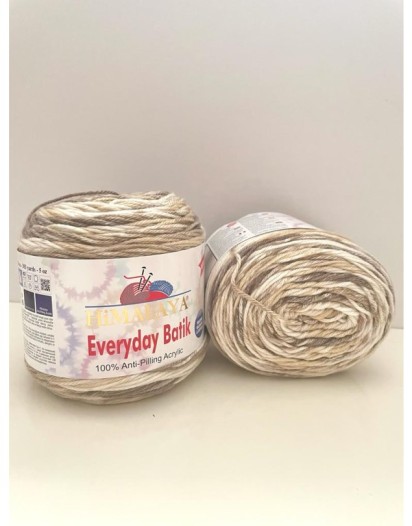 EVERYDAY BATİK 74214 KAHVE BEJ KREM EBRULİ