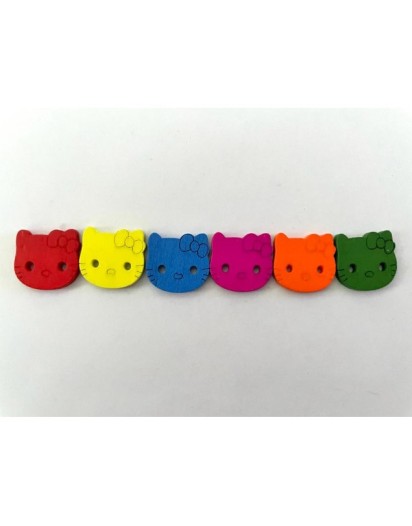 KEDİ DÜĞME 6 ADET 