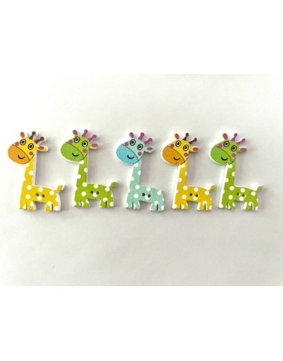 ZÜRAFA DÜĞME 5 ADET 