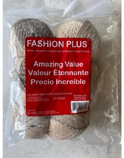 FASHION PLUS  KAHVE 430GR AKILLI DESEN