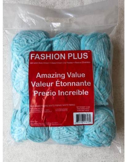 FASHION PLUS KADİFE TURKUAZ MAVİ 335 GR