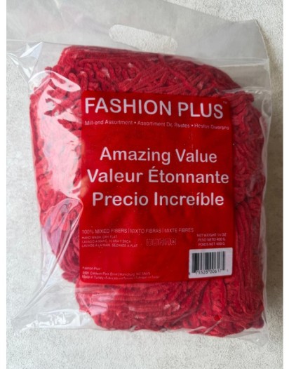 FASHION PLUS KIRMIZI KADİFE 420 GR