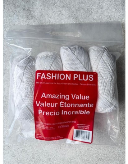 FASHION PLUS COTTON EKRU LİLA 400-420 GR
