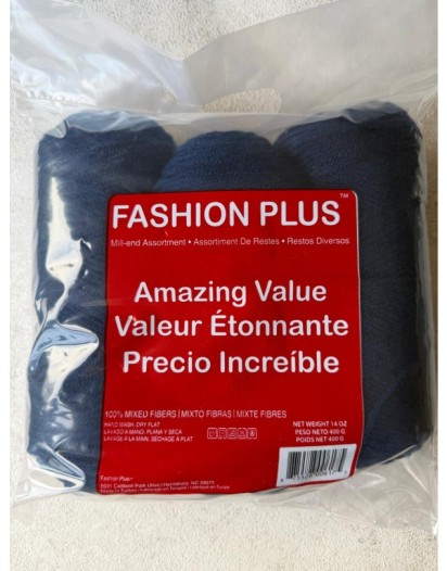 FASHION PLUS AMERİKAN SARIM LACİVERT 520 GR