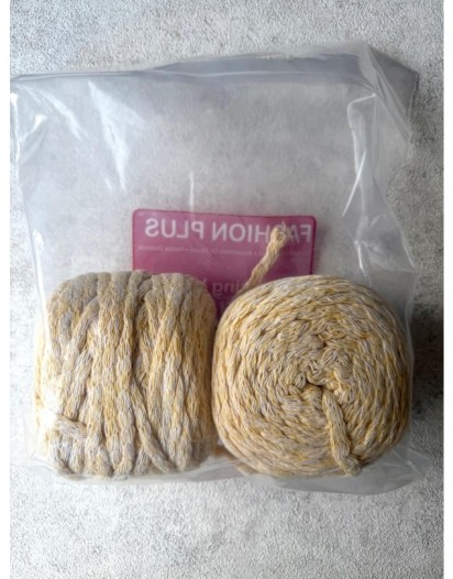 FASHION PLUS KUMAŞ İPLİK 620 GR SARI